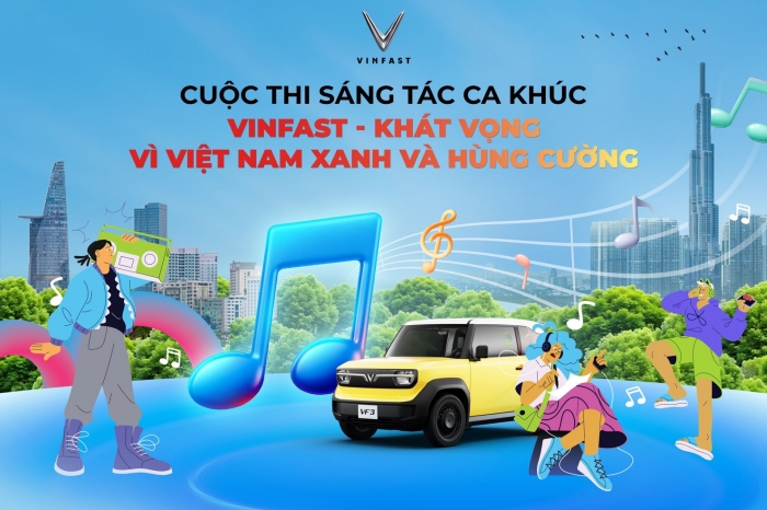 Cuộc thi ‘VinFast - Khát vọng Vì Việt Nam Xanh và Hùng cường’ bước vào vòng tiếp theo, ai sẽ là chủ nhân giải thưởng? 1 Cuộc thi ‘VinFast - Khát vọng Vì Việt Nam Xanh và Hùng cường’ bước vào vòng tiếp theo, ai sẽ là chủ nhân giải thưởng?