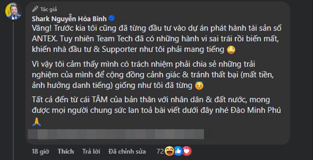 Bí mật phía sau dự án coin khiến Shark Bình sau 4 năm phải cay đắng thừa nhận bản thân cũng bị lừa bi mat phia sau du an coin khien shark binh sau 4 nam phai cay dang thua nhan ban than cung bi lua