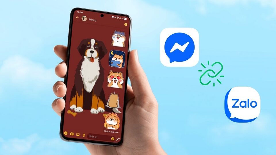 Cách gửi sticker Zalo trên Messenger 1 Cách gửi sticker Zalo trên Messenger