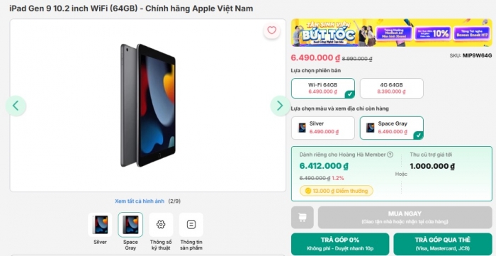 Đây là mẫu iPad tuy cũ nhưng còn cực ngon mà khách Việt nên cân nhắc, chỉ từ 6 triệu giải trí cực ổn 1 Đây là mẫu iPad tuy cũ nhưng còn cực ngon mà khách Việt nên cân nhắc, chỉ từ 6 triệu giải trí cực ổn