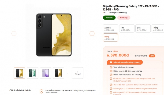 Galaxy S22 5G giảm siêu khủng, rẻ như máy cỏ trong tháng 9, đủ ngon để so kè iPhone 17 galaxy s22 5g giam sieu khung re nhu may co trong thang 9 du ngon de so ke iphone 17