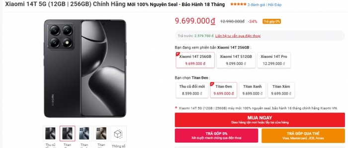 Bảng giá Xiaomi 14T tháng 10: Chưa đầy 10 triệu, phần cứng đẳng cấp ngang iPhone 17 mới bang gia xiaomi 14t thang 10 chua day 10 trieu phan cung dang cap ngang iphone 17 moi