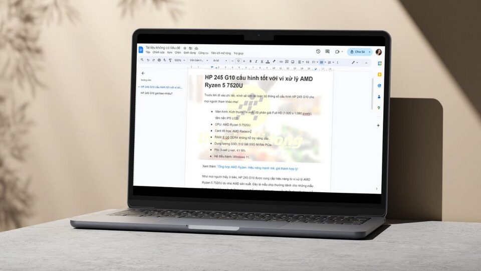 2 cách chèn watermark trong Google Docs cực hữu ích 1 2 cách chèn watermark trong Google Docs cực hữu ích