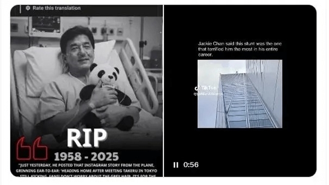 Thực hư thông tin Thành Long đột ngột qua đời ở tuổi 71 1 Thực hư thông tin Thành Long đột ngột qua đời ở tuổi 71