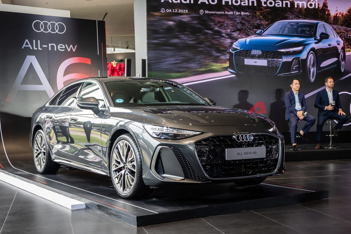 Audi A6 ra mắt Việt Nam: Gần 2,8 tỷ đồng, ‘đe nẹt’ Mercedes-Benz E-Class và BMW 5-Series audi a6 ra mat viet nam gan 28 ty dong de net mercedes benz e class va bmw 5 series