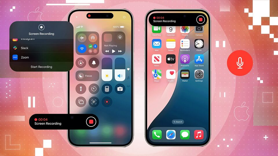 Cách quay màn hình iPhone có tiếng cực đơn giản, không cần app ngoài