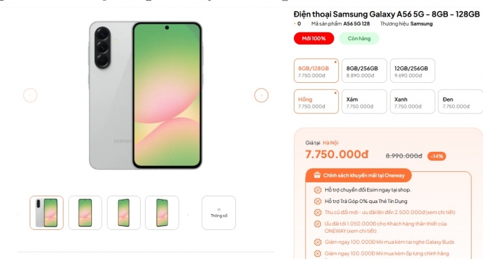 Đây là vua smartphone dưới 10 triệu của Samsung, trang bị sắc bén, iPhone 13 đến iPhone 16 lép vế day la vua smartphone duoi 10 trieu cua samsung trang bi sac ben iphone 13 den iphone 16 lep ve