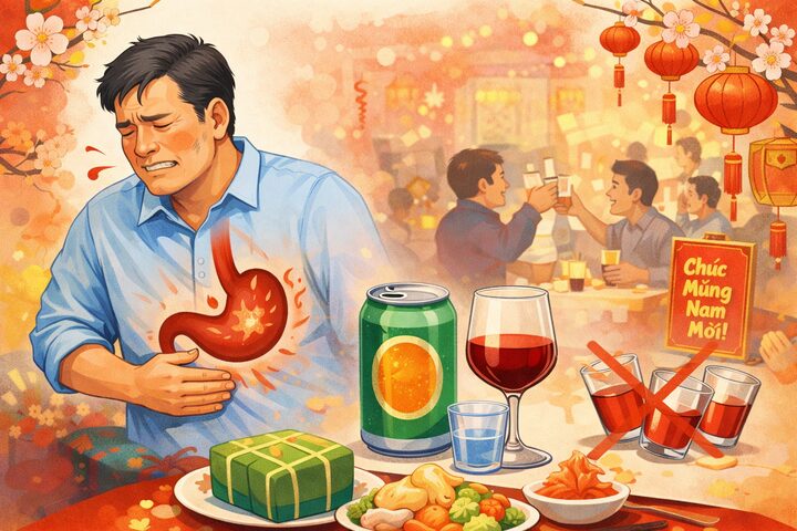 3 nguyên tắc 'vàng' khi uống rượu bia ngày Tết cho người viêm loét dạ dày 8 3 nguyên tắc 'vàng' khi uống rượu bia ngày Tết cho người viêm loét dạ dày 3 nguyen tac vang khi uong ruou bia ngay tet cho nguoi viem loet da day