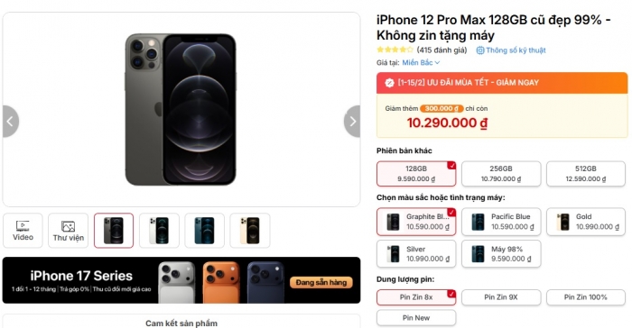 Chiếc iPhone này rẻ nhất Việt Nam cho thiết kế, phần cứng vẫn đẳng cấp như iPhone 17 Pro Max chiec iphone nay re nhat viet nam cho thiet ke phan cung van dang cap nhu iphone 17 pro