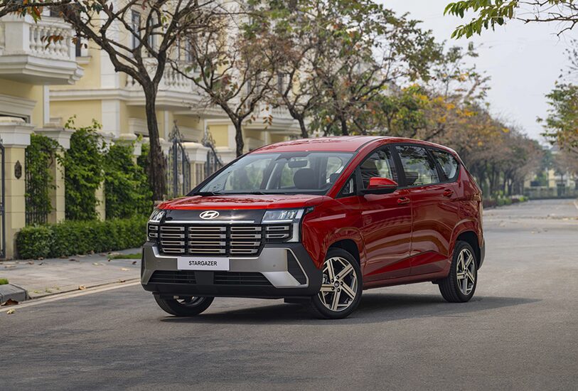 Hyundai ra mắt Stargazer mới ở Việt Nam: thay đổi thiết kế, giá từ 569 triệu đồng hyundai ra mat stargazer moi o viet nam thay doi thiet ke gia tu 569 trieu dong