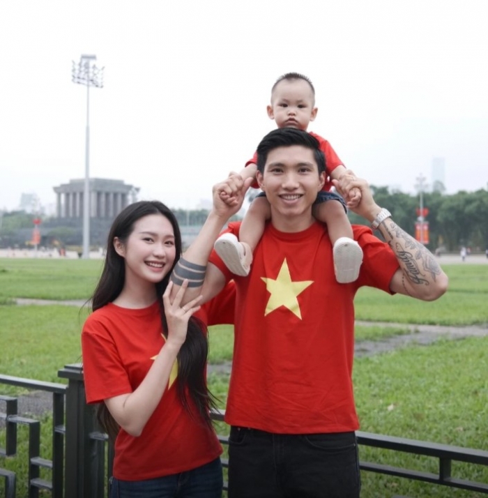 2 năm hôn nhân của Đoàn Văn Hậu và Doãn Hải My: Tổ ấm viên mãn, cùng nhau vượt sóng gió 2 nam hon nhan cua doan van hau va doan hai my to am vien man cung nhau vuot song gio