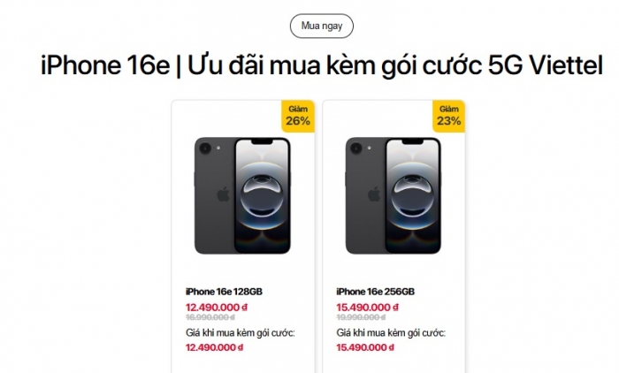 iPhone 16e rẻ nhất Việt Nam cho chip đời mới ngang trình iPhone 17 Pro Max bán chạy top 5 thế giới iphone 16e re nhat viet nam cho chip doi moi ngang trinh iphone 17 pro max ban chay top 5 the gioi